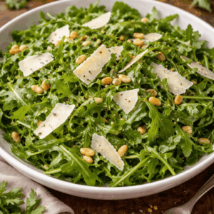 Rocket & Parmesan Salad.